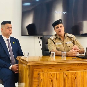 Shatt Al-Arab University College, in cooperation with the Directorate of Civil Defense in Basra, holds an awareness lecture on first aid.
